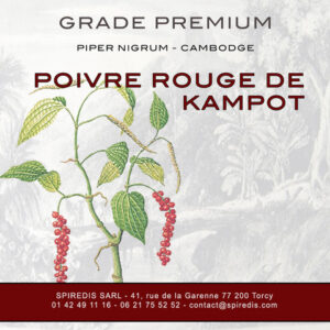 Poivre rouge de Kampot